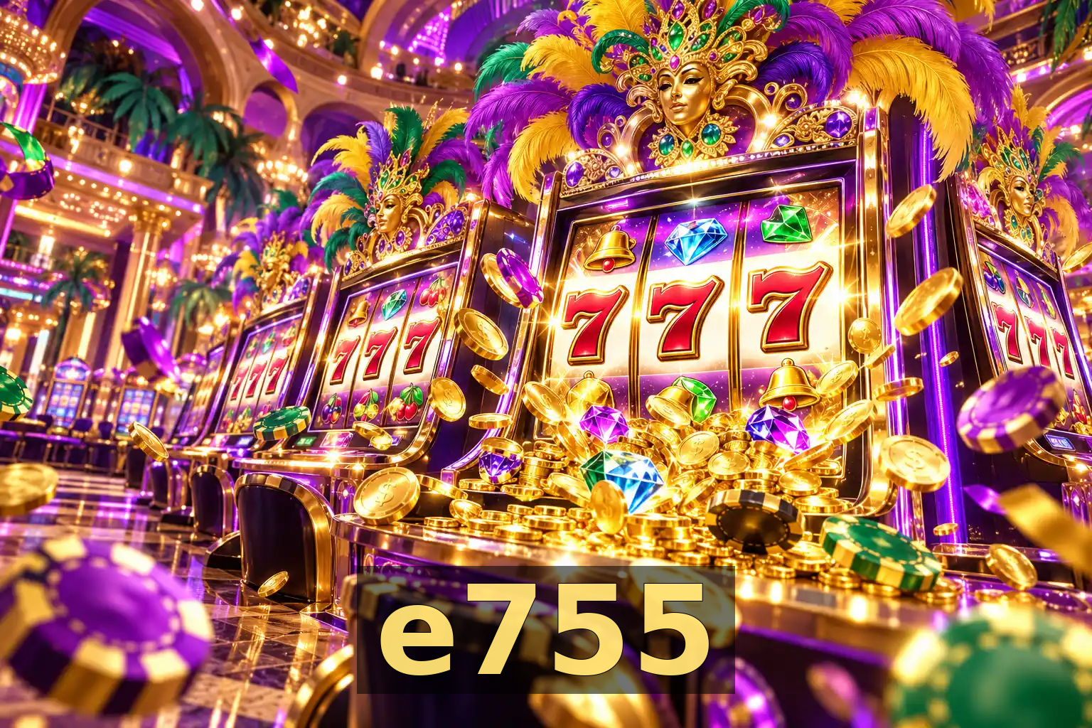 Bônus e promoções disponíveis no e755